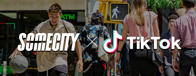 『TikTok』が『SOMECITY』のスペシャルパートナーに!
