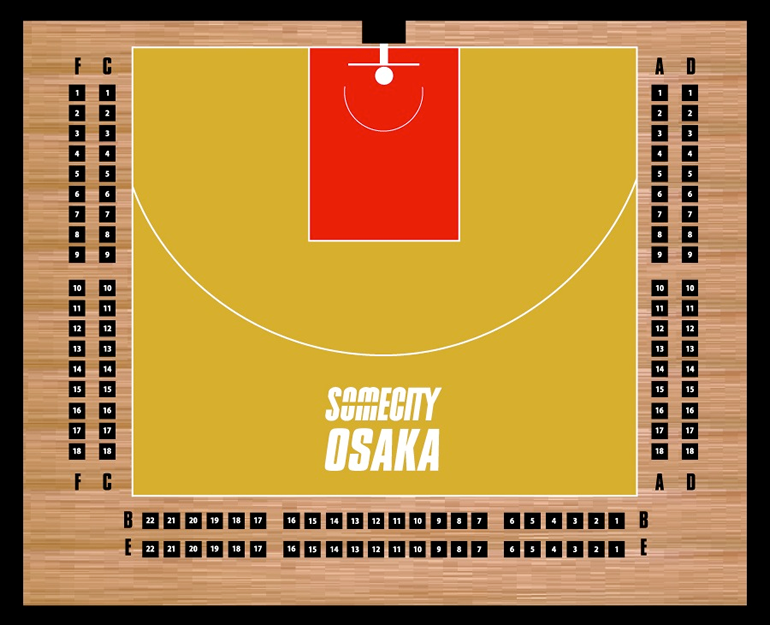SOMECITY OSAKA 2015-2016 座席表